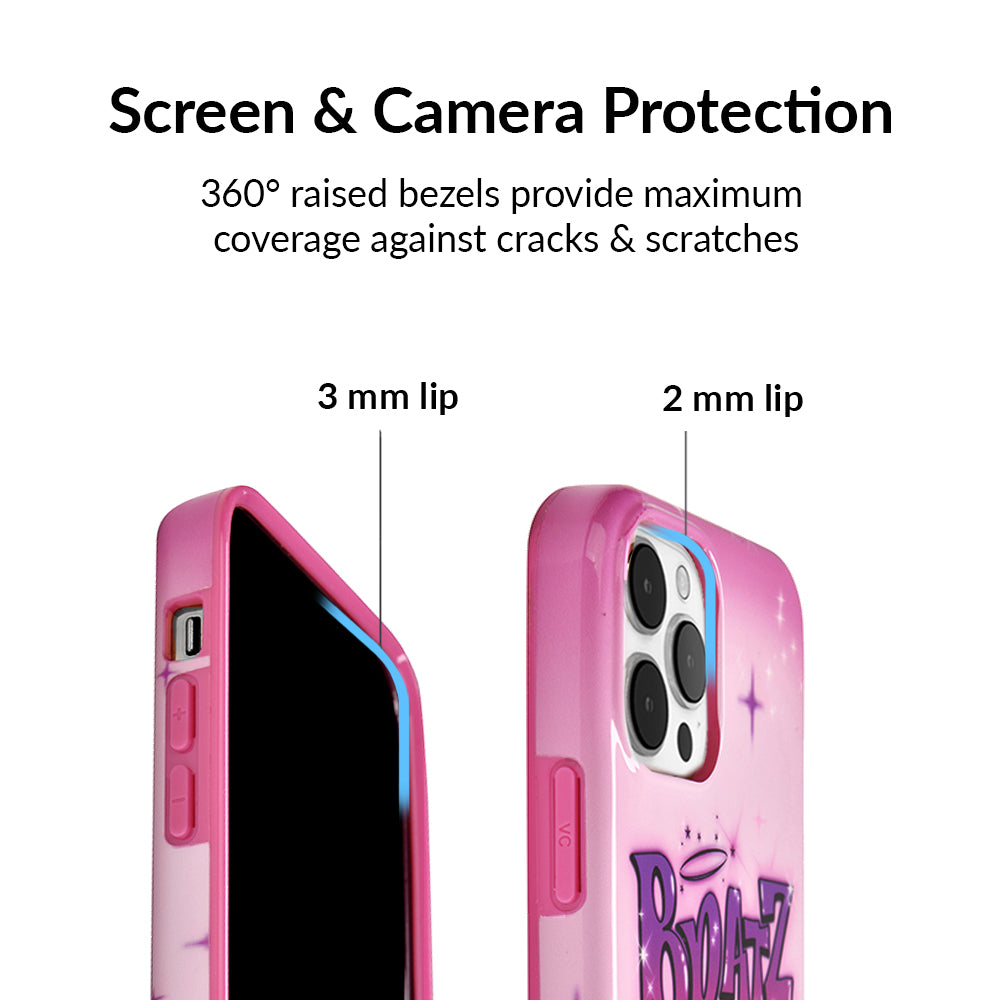 Bratz Airbrush Angelz iPhone Case - Stylish & Protective Phone Cover for iPhone 11, 12, 13, 14 - Perfect for Fans, Collectors & Fashion Enthusiasts