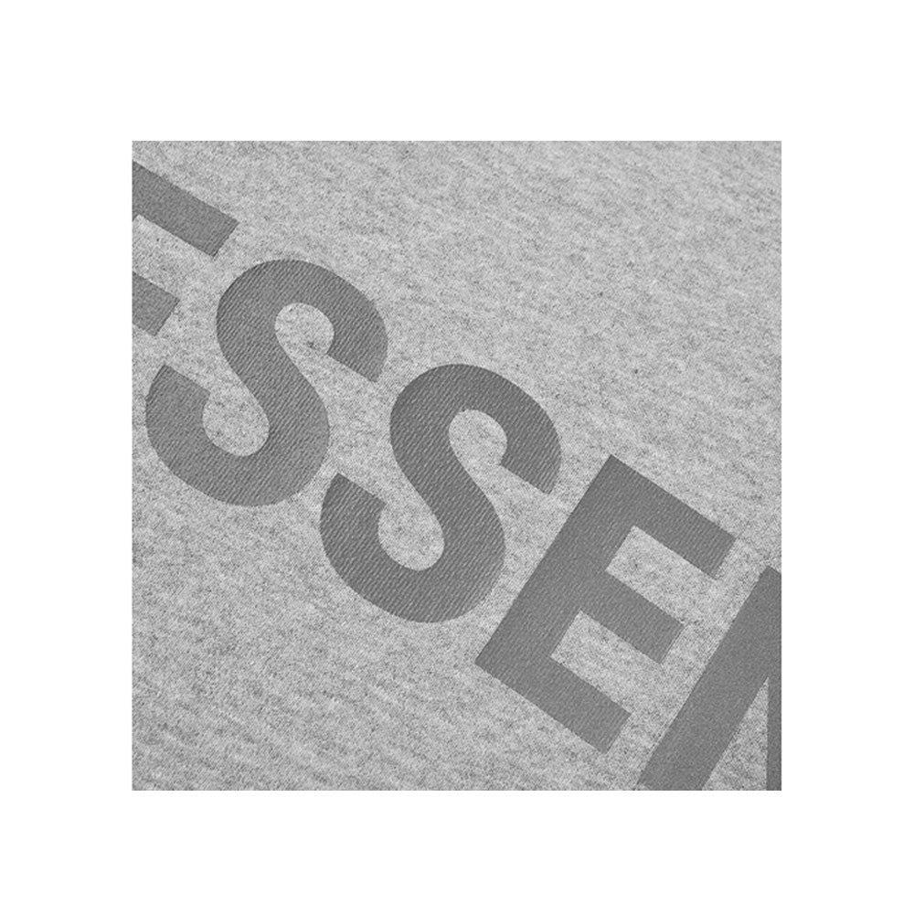 FOG ESSENTIALS FW19 Reflective Logo Grey Crewneck Sweatshirt - Men's Streetwear Hoodie for Casual & Urban Style