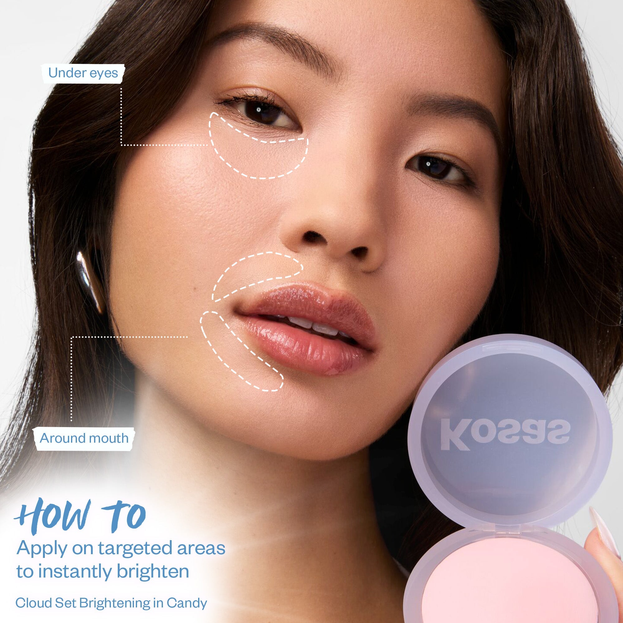 Cloud Set Brightening Powder - Translucent Loose Setting Powder for Flawless Makeup Finish | Oil Control & Shine Reduction | Perfect for Daily Wear & Special Occasions