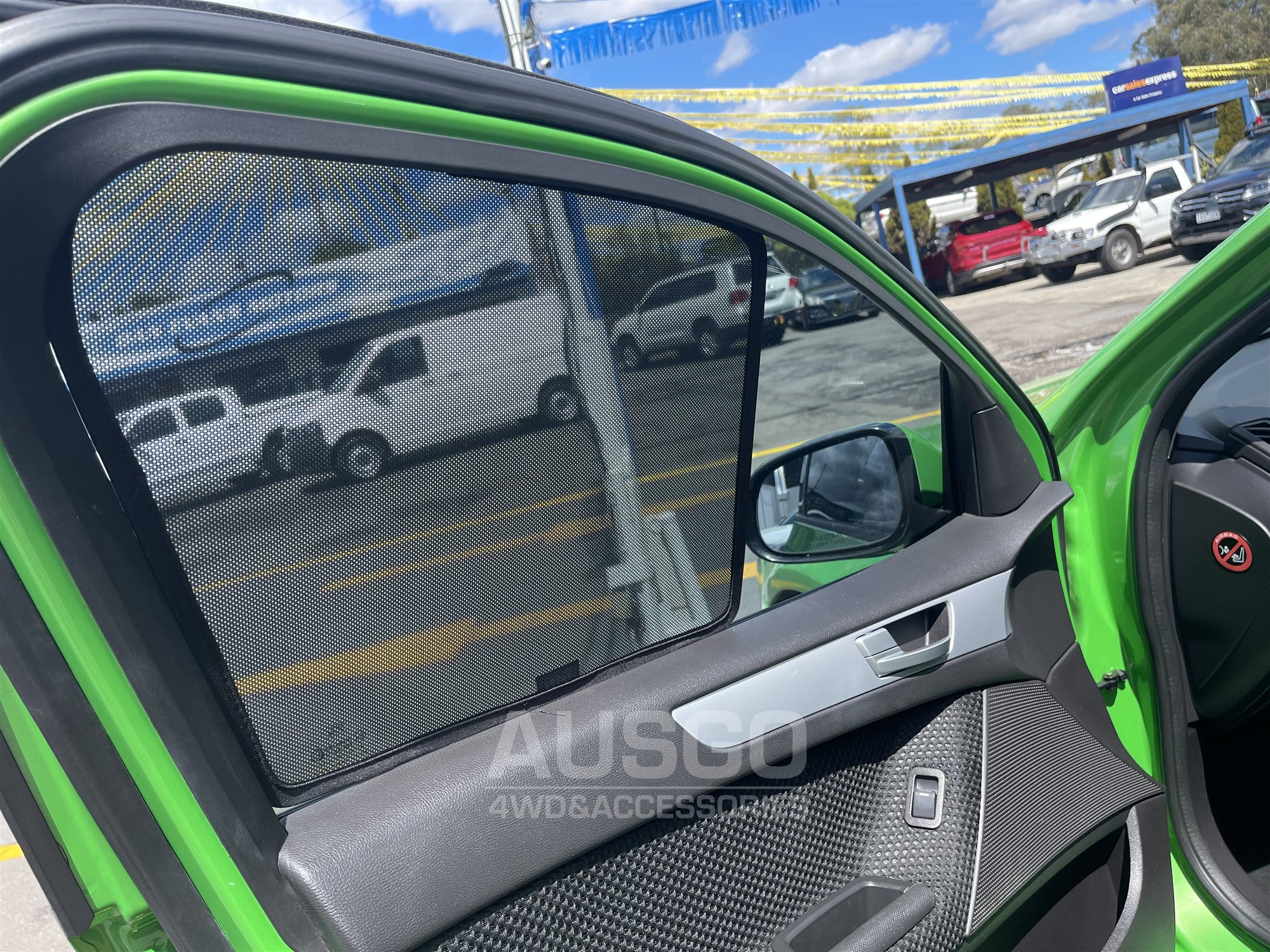 Ford Falcon FG 2008-2019 Magnetic Window Sun Shade - UV Protection & Heat Blocking for Cars - Perfect for Summer Driving & Parking