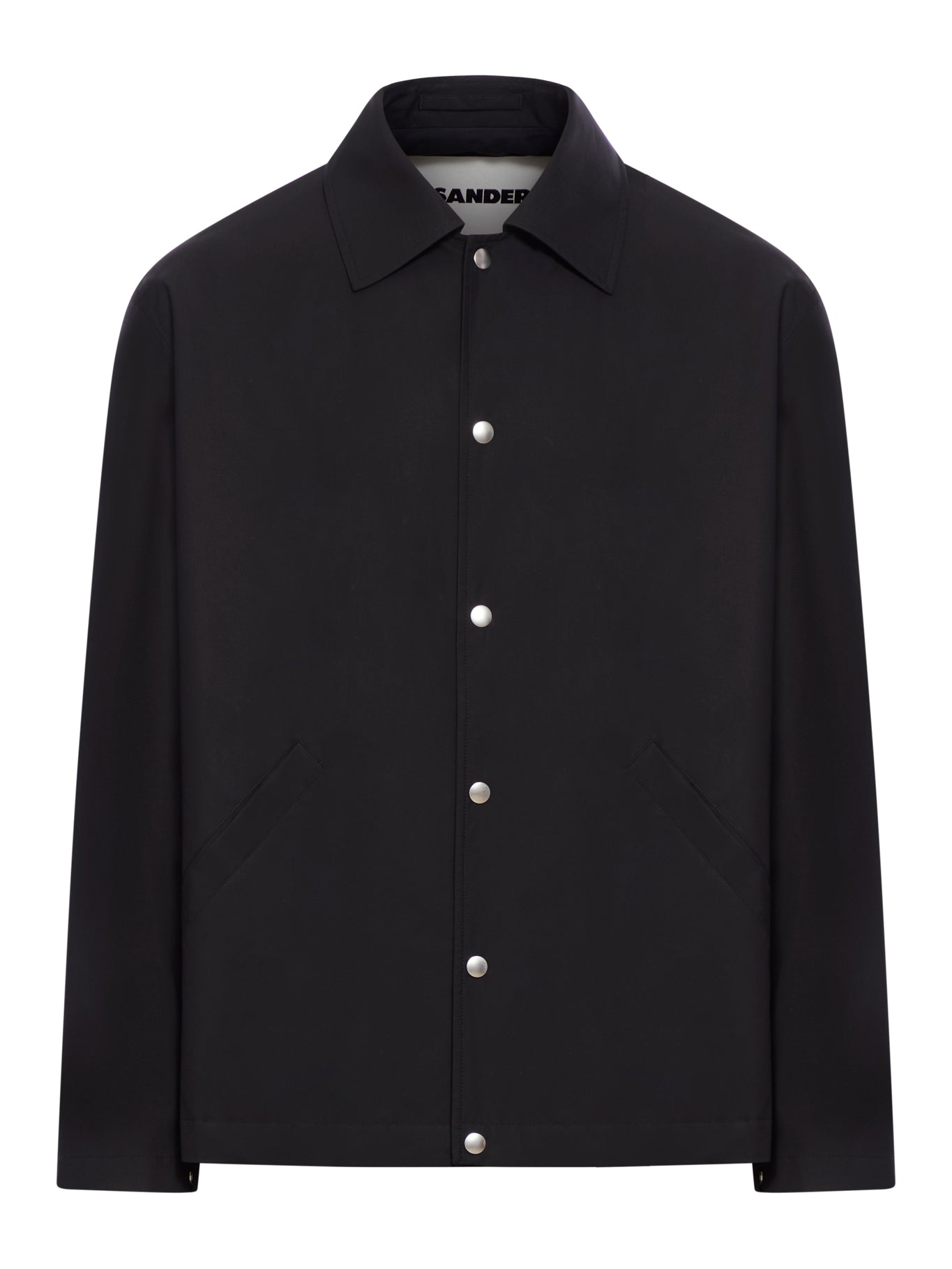 Jil Sander Black Cotton Blouson Jacket - J23Bn0003J45026 001 | Stylish Women's Outerwear for Work & Casual Wear