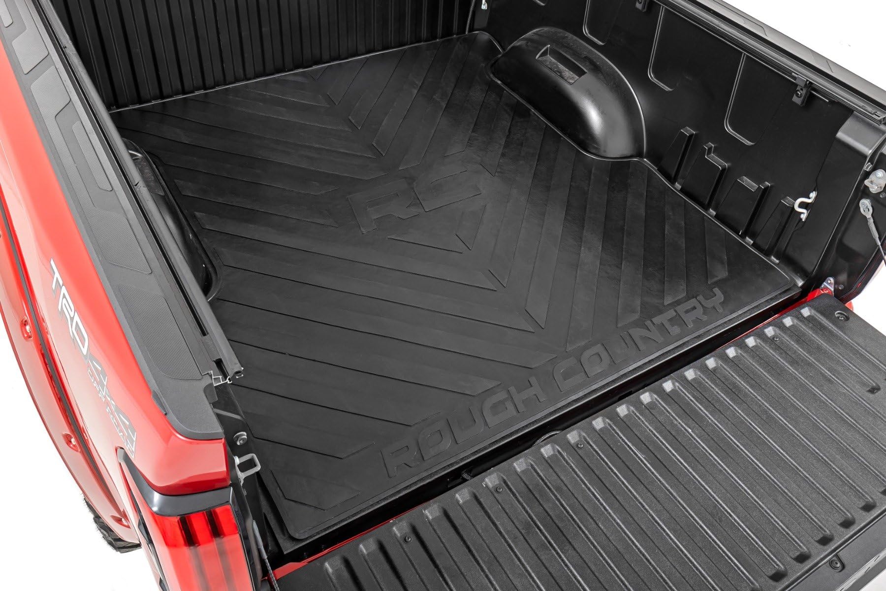 Rough Country Heavy Duty Rubber Bed Mat for Toyota Tundra (2022-2025) | 5'7