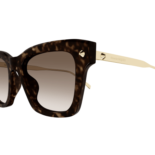 Alexander McQueen AM0483S 002 Sunglasses - Luxury Designer Shades for Women & Men - Perfect for Outdoor Activities, Beach, and Fashion Events