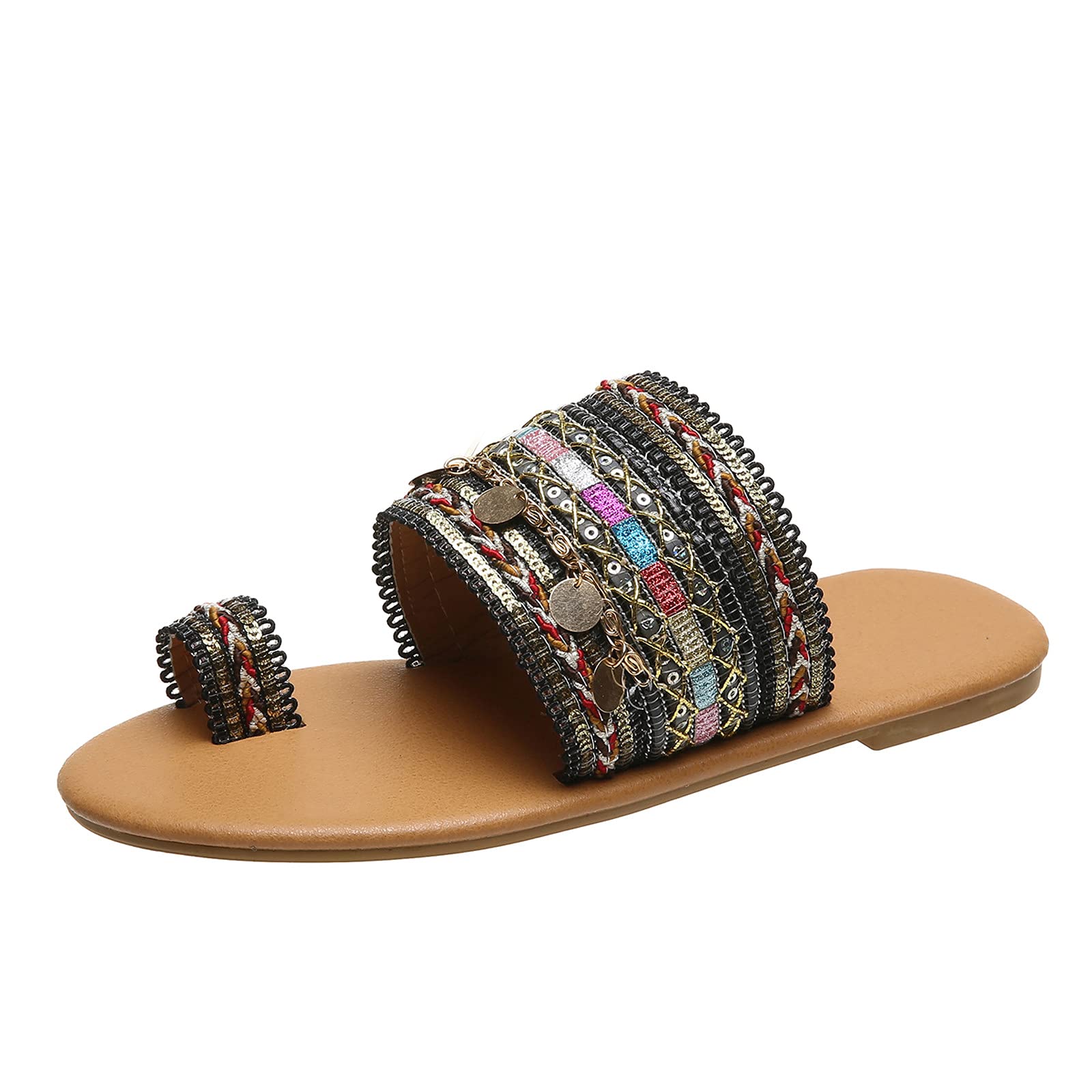 AYASO Women's Breathable Summer Mule Slippers - Lightweight Comfortable Slide Sandals for Indoor & Outdoor Use - Perfect for Beach, Poolside, Yoga and Lounging at Home