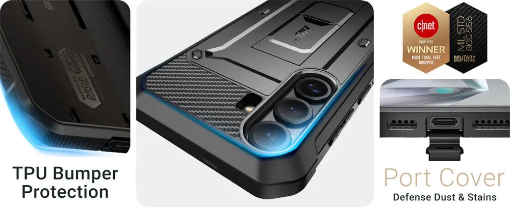 SUPCASE Galaxy S25 Plus UB Pro Military Grade Protective Case - Shockproof, Drop Proof Phone Cover for Outdoor, Work & Daily Use