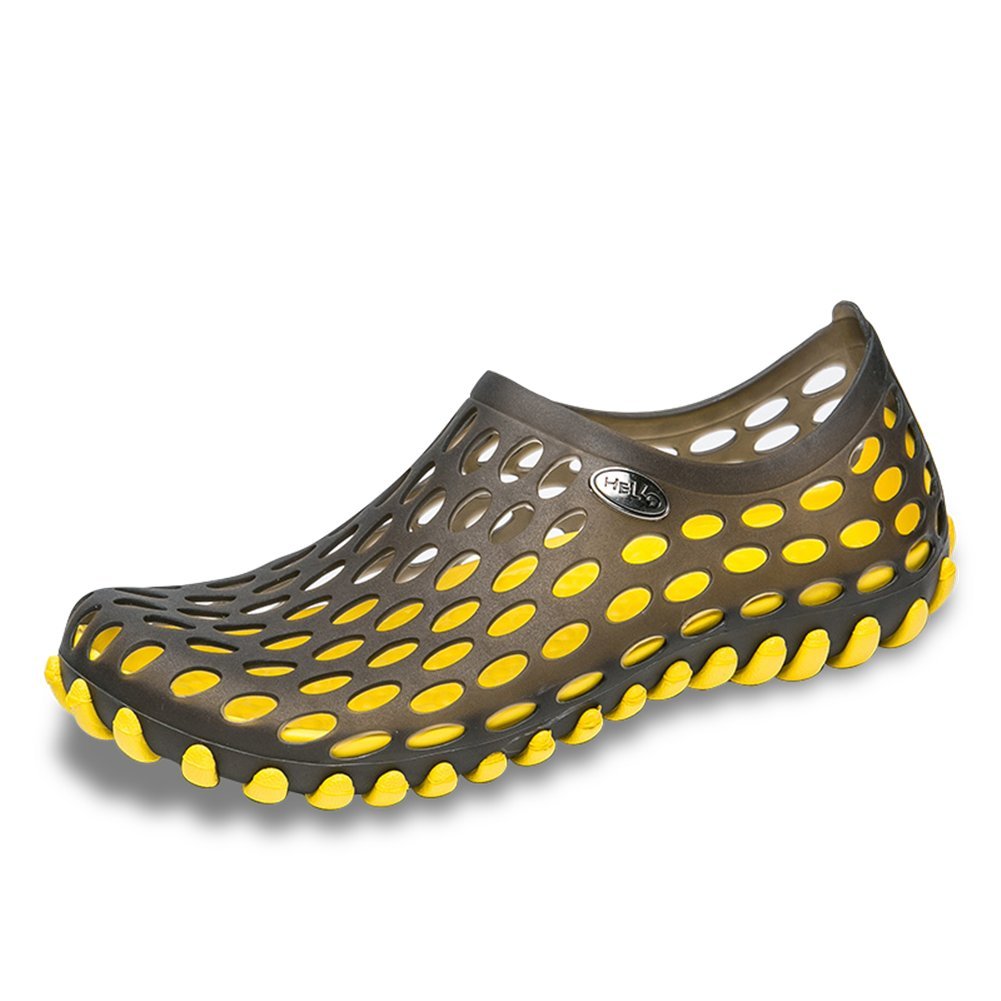 **LEADER SHOW® Men's Ultralight Hollow Sandals – Breathable Water Shoes for Summer – Comfortable & Quick-Dry for Beach, Pool & Outdoor Activities**