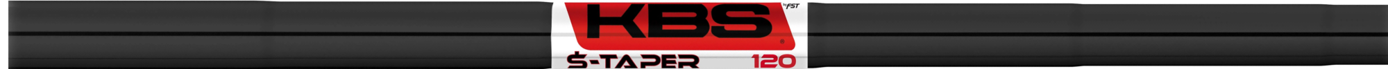 KBS $ Taper 120 Black Steel Stiff Golf Shaft - Premium Performance for Low Handicap Players | Perfect for Driving Range & Tournament Play