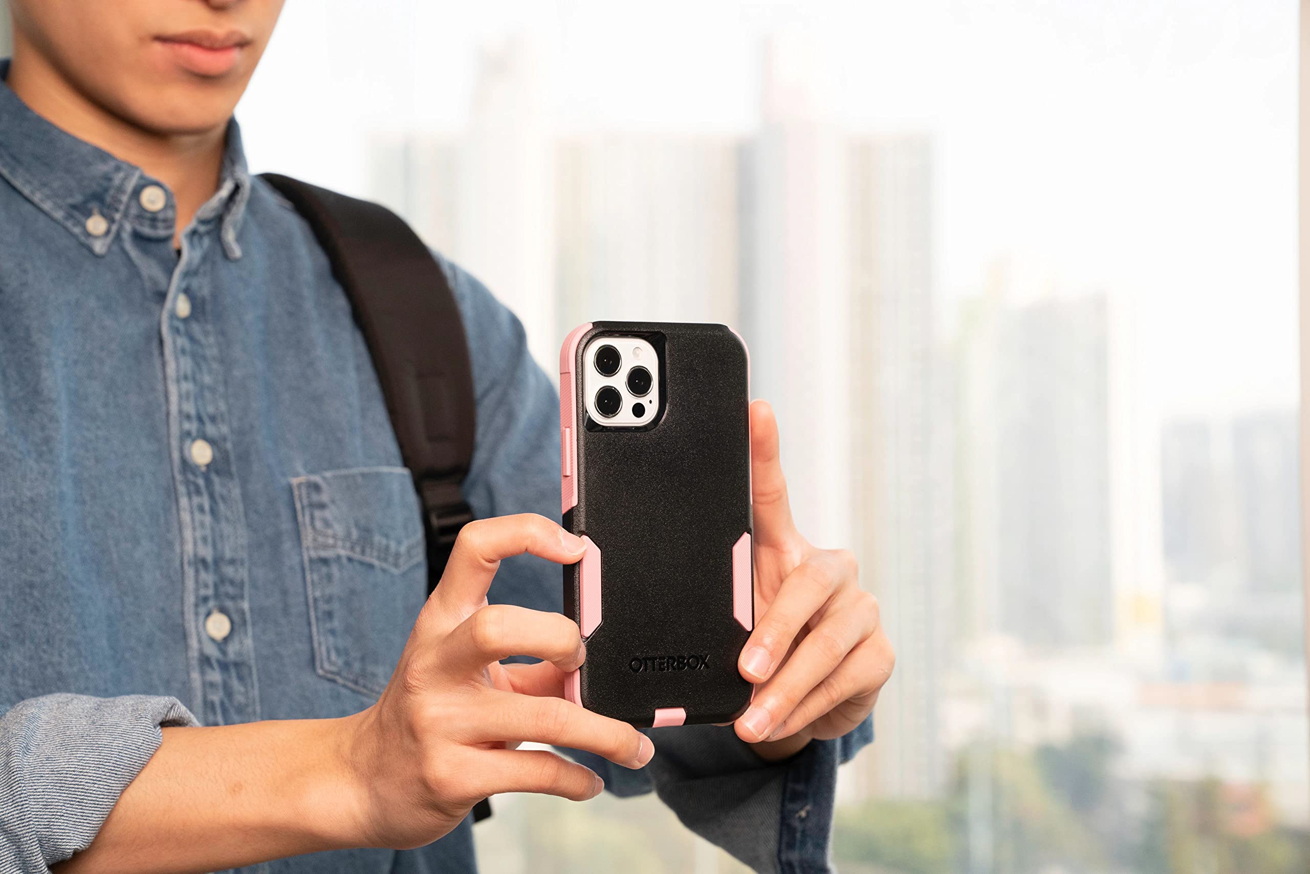 OtterBox Commuter Series Case for iPhone 13 Mini & iPhone 12 Mini - Slim Protective Phone Cover with Port Protection | Shockproof & Pocket-Friendly Design | Perfect for Work, Travel & Outdoor Activities