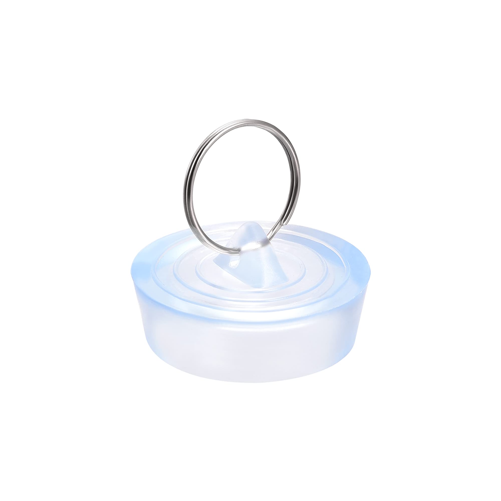 uxcell Clear Rubber Sink Plug - 1-1/2