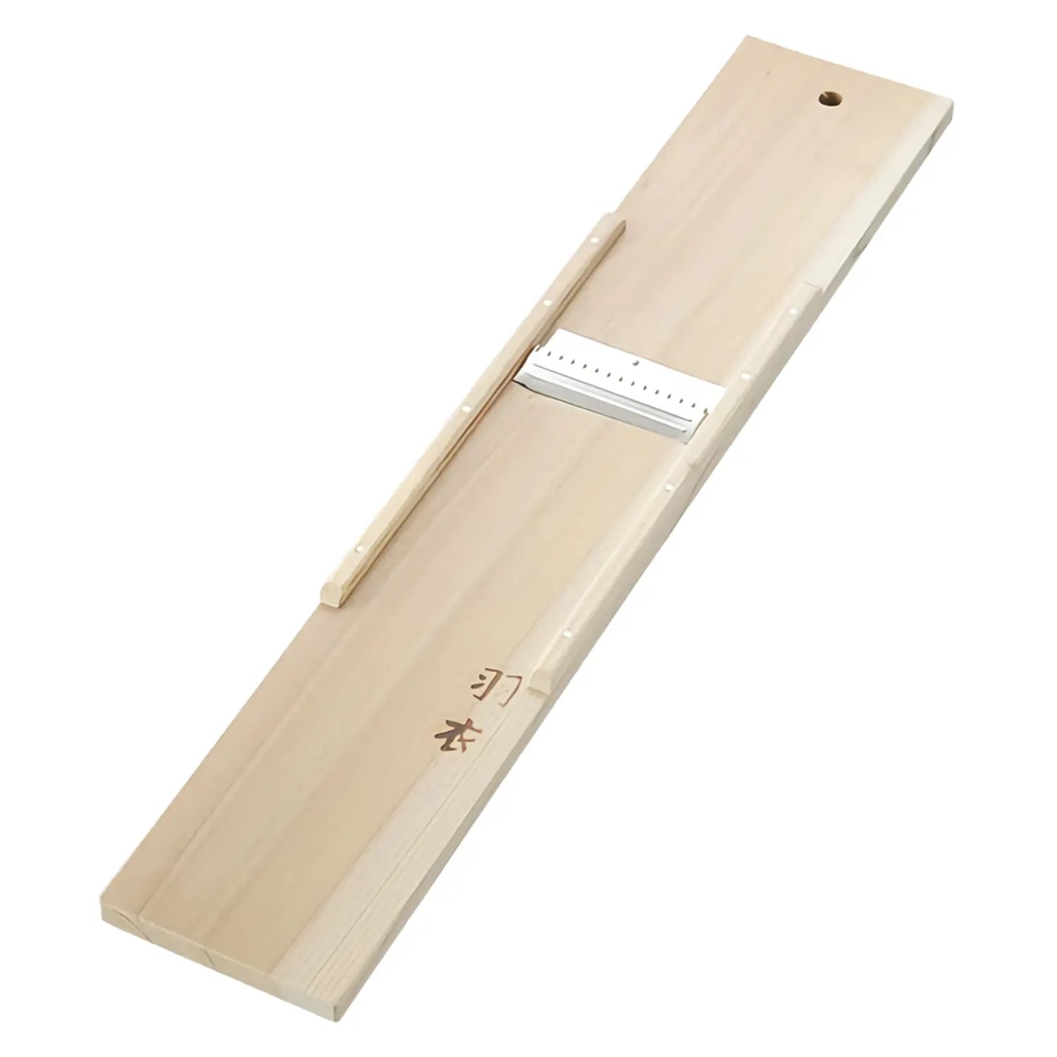 Premium Keiyoukousan Wood Mandoline Slicer - Adjustable Stainless Steel Blade for Perfect Vegetable & Fruit Cutting - Ideal for Kitchen, Salad Prep & Healthy Cooking