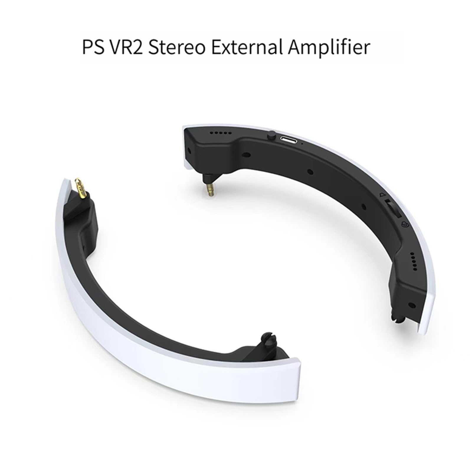 PS VR2 Headset Mini Speaker - 3D Surround Sound External Speaker for PSVR2 VR Headset - Perfect for Gaming, Movies & Virtual Reality Experiences