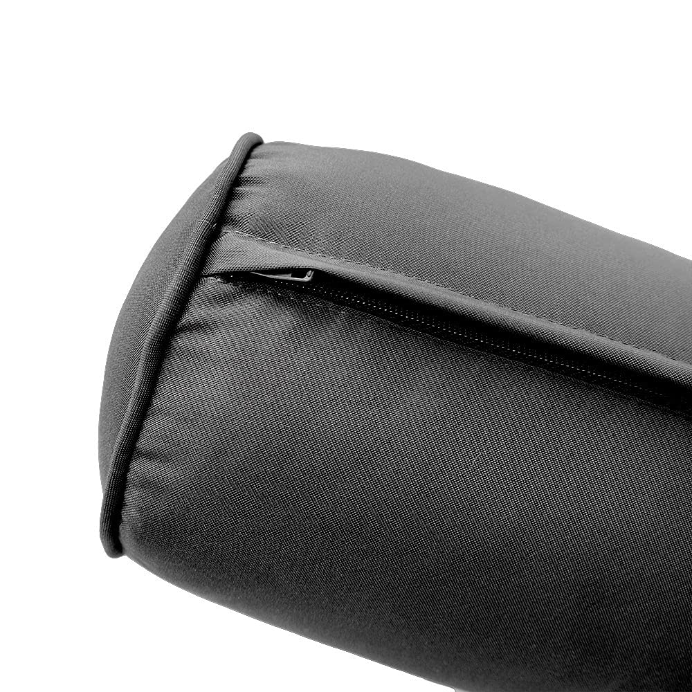 Outdoor Daybed Slipcover with Pipe Trim - Waterproof & UV Resistant Mattress Cover for Patio, Poolside, and Garden Furniture - Full Size S5 AD003