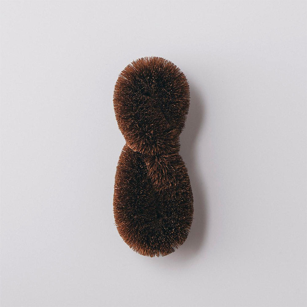Eco-Friendly Palm Fiber Twist Brush - Natural & Sustainable Cleaning Brush for Kitchen, Dishes, and Household Use - Perfect for Green Living & Zero Waste Lifestyle