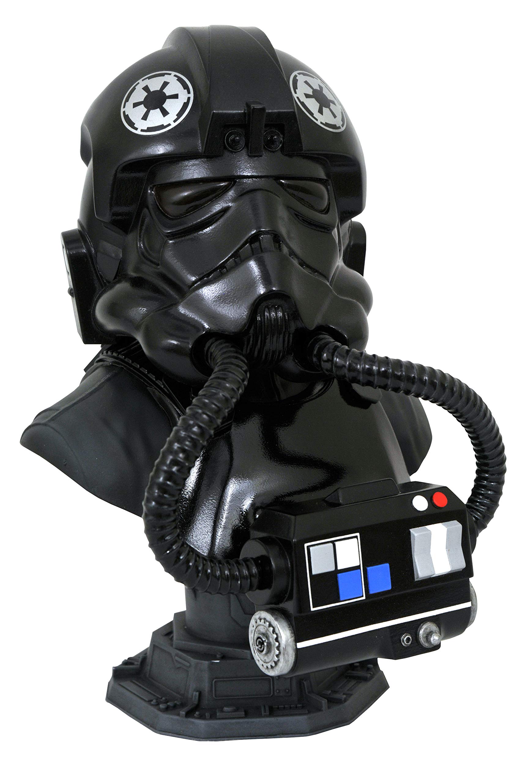 Star Wars TIE Fighter Pilot 1:2 Scale Bust – 10-inch Collectible Figure by Diamond Select Toys | Perfect for Display, Gifts & Star Wars Fans