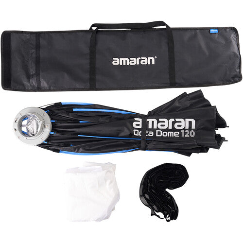 120cm Amaran Octa Dome Softbox - 4' Professional Photography Lighting for Studio, Portrait & Video Production