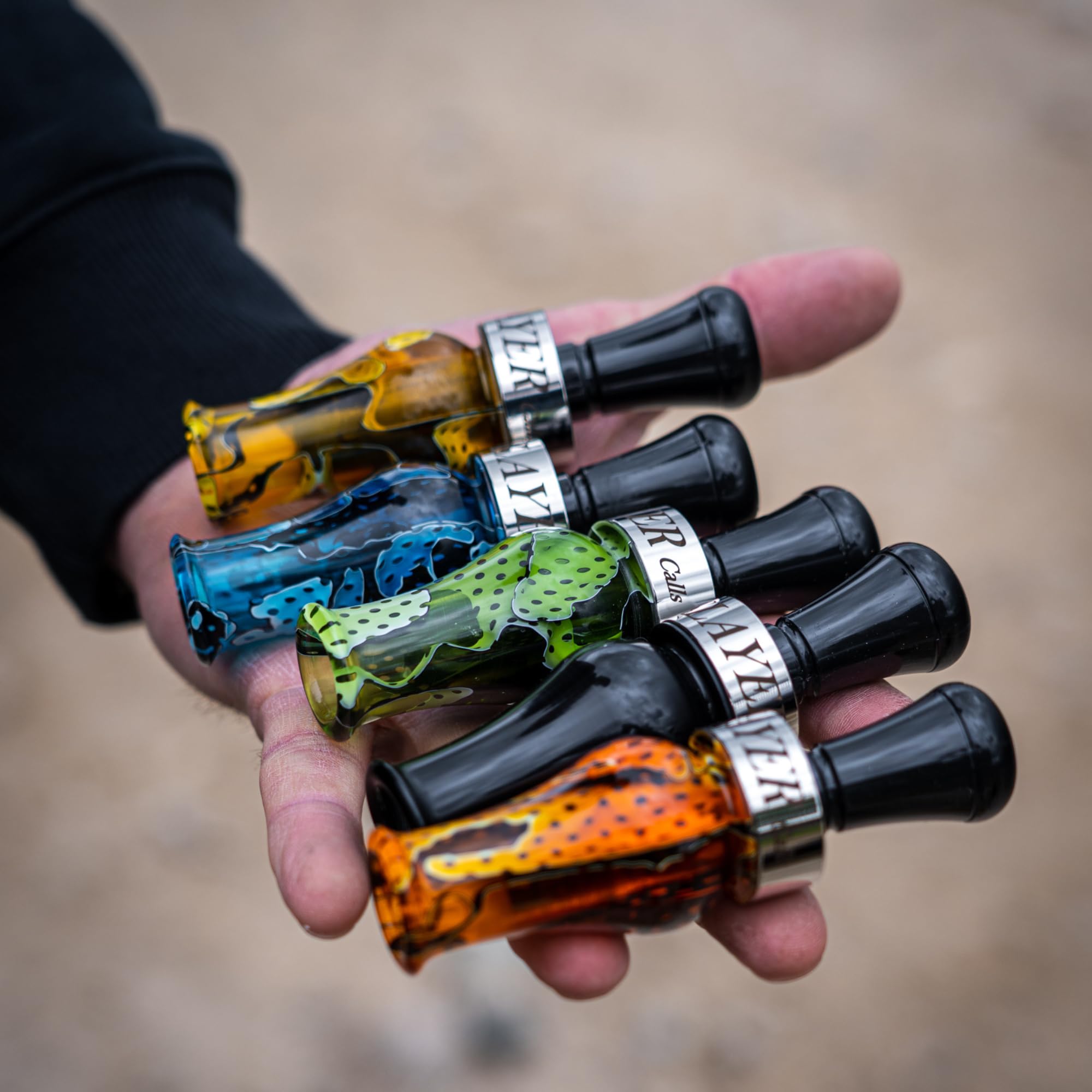 Premium Double Reed Duck Call for Mallard Hunting - Realistic Sound & Superior Tone - Loud & Controllable Waterfowl Call - Best Duck Hunting Accessories for Wetlands, Marshes & Field Hunting