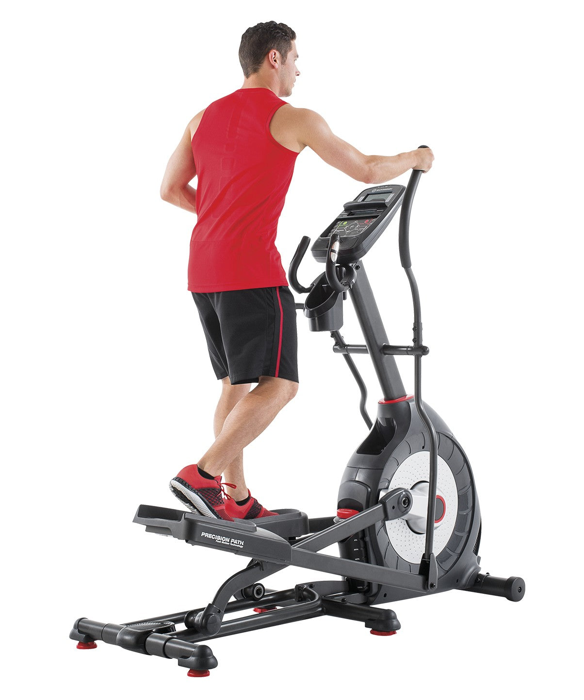 430 Elliptical Machine for Home Gym - Low Impact Cardio Workout Equipment for Weight Loss & Fitness - Perfect for Small Spaces & Apartment Workouts