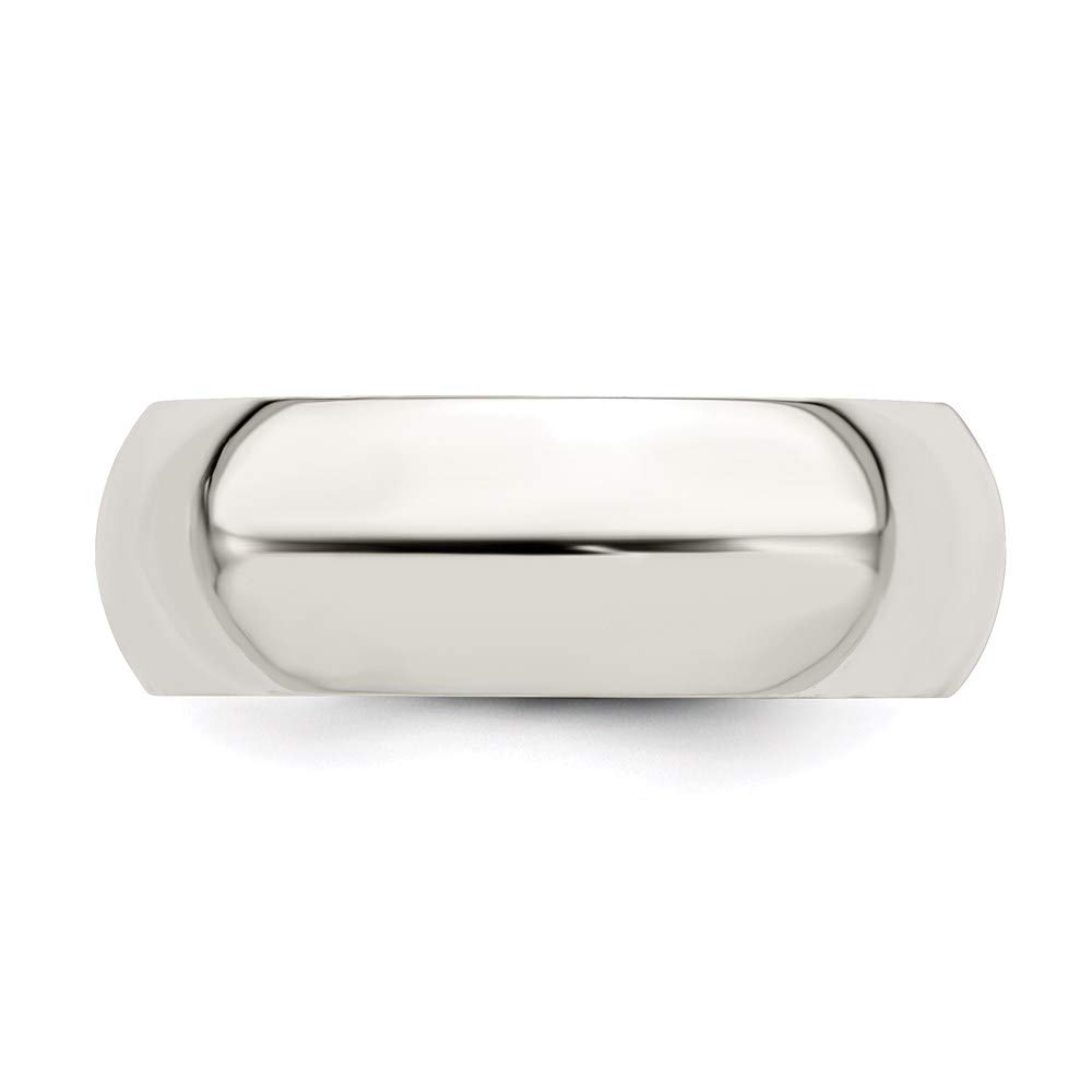 925 Sterling Silver 7mm Comfort Fit Wedding Band Ring for Women - Elegant Bridal Engagement Ring, Durable Fine Jewelry Gift for Her - Perfect for Proposals, Anniversaries & Special Occasions