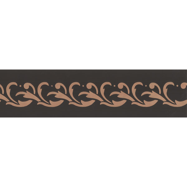 Interlacing Leaves Border Stencil - DIY Wall Art, Scrapbooking & Home Decor Template for Creative Projects