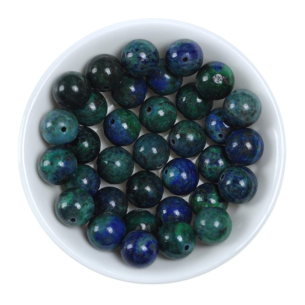 8mm Natural Lapis Lazuli Gemstone Round Beads - Healing Crystal Energy Stone for Jewelry Making, DIY Crafts (15
