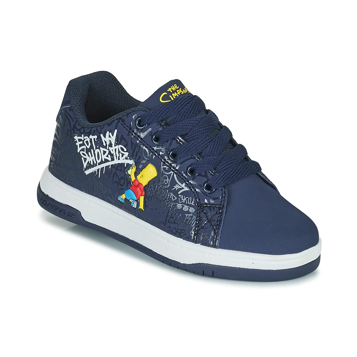 HEELYS Split Simpsons Light-Up Wheels Sneakers for Kids & Adults - Cartoon Character Shoes for Boys, Girls, Men & Women - Perfect for Skateboarding, Roller Skating & Casual Street Wear