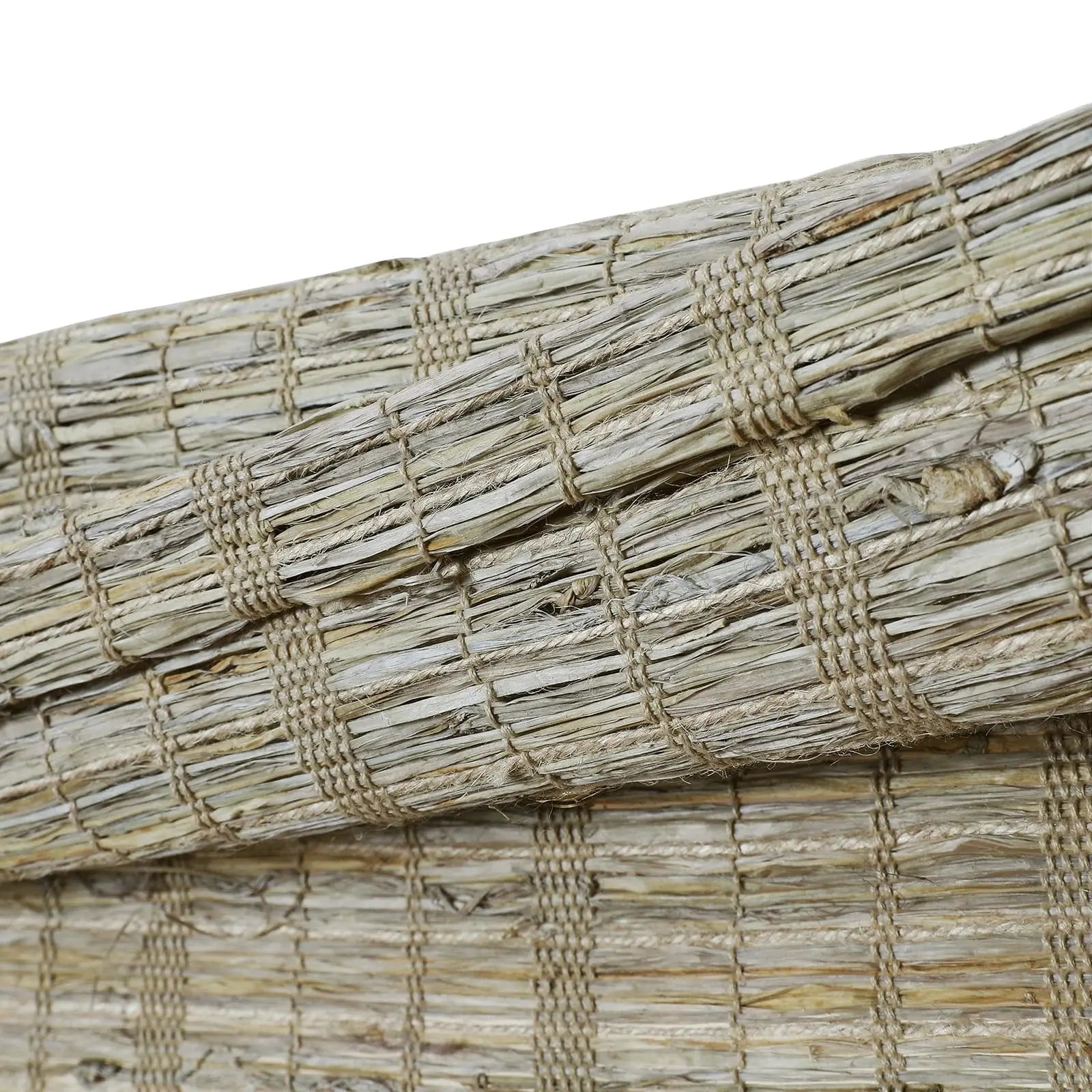 Natural Jute Bamboo Woven Window Shade - Eco-Friendly Straw Blinds for Sun Protection & Privacy - Perfect for Living Room, Bedroom & Patio Decor