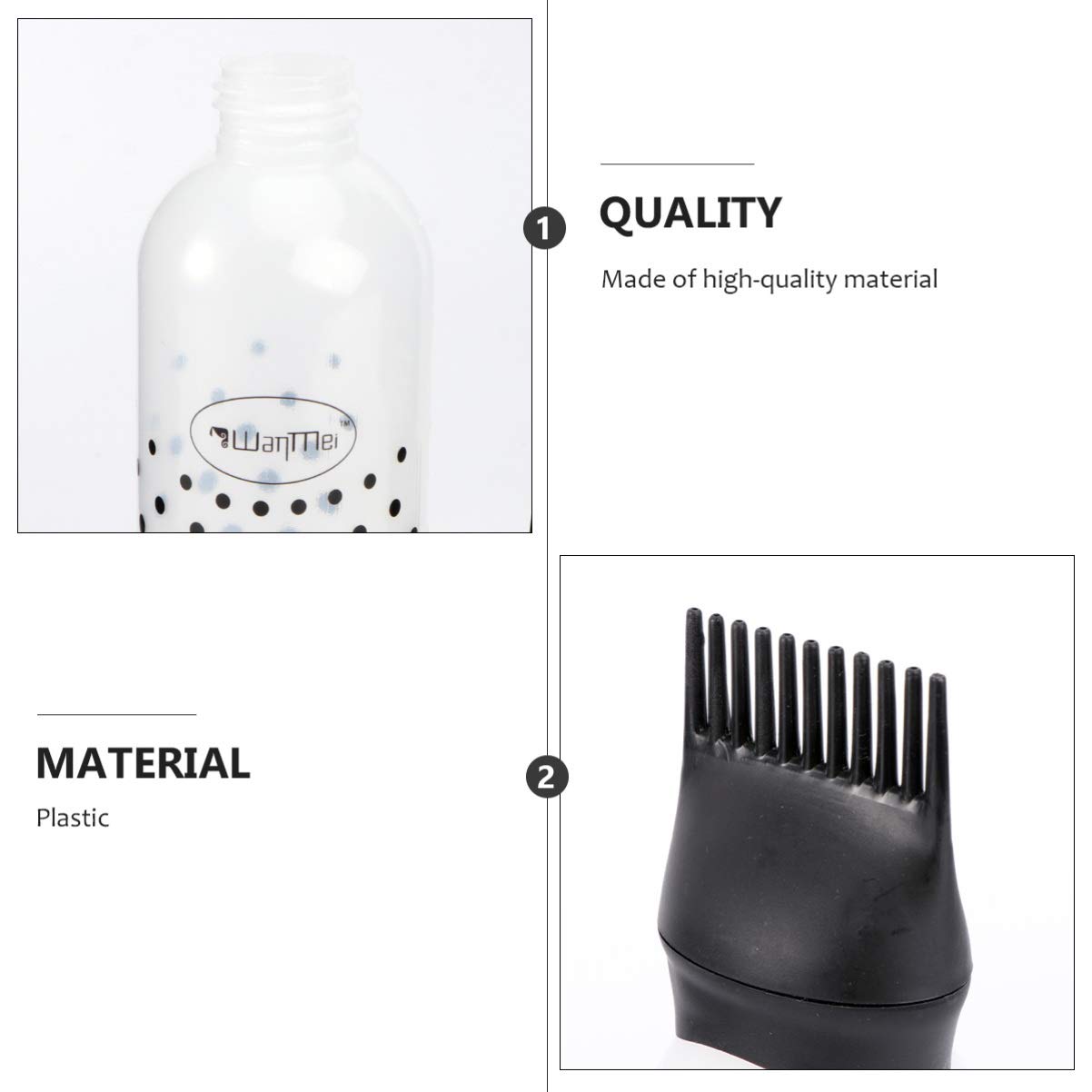 Lurrose 3-Piece Hair Coloring Kit - Hair Dye Brush, Mixing Bowl, Root Comb & Spray Bottle for Professional Salon Results | Perfect for At-Home Hair Coloring, Highlights, and Root Touch-Ups
