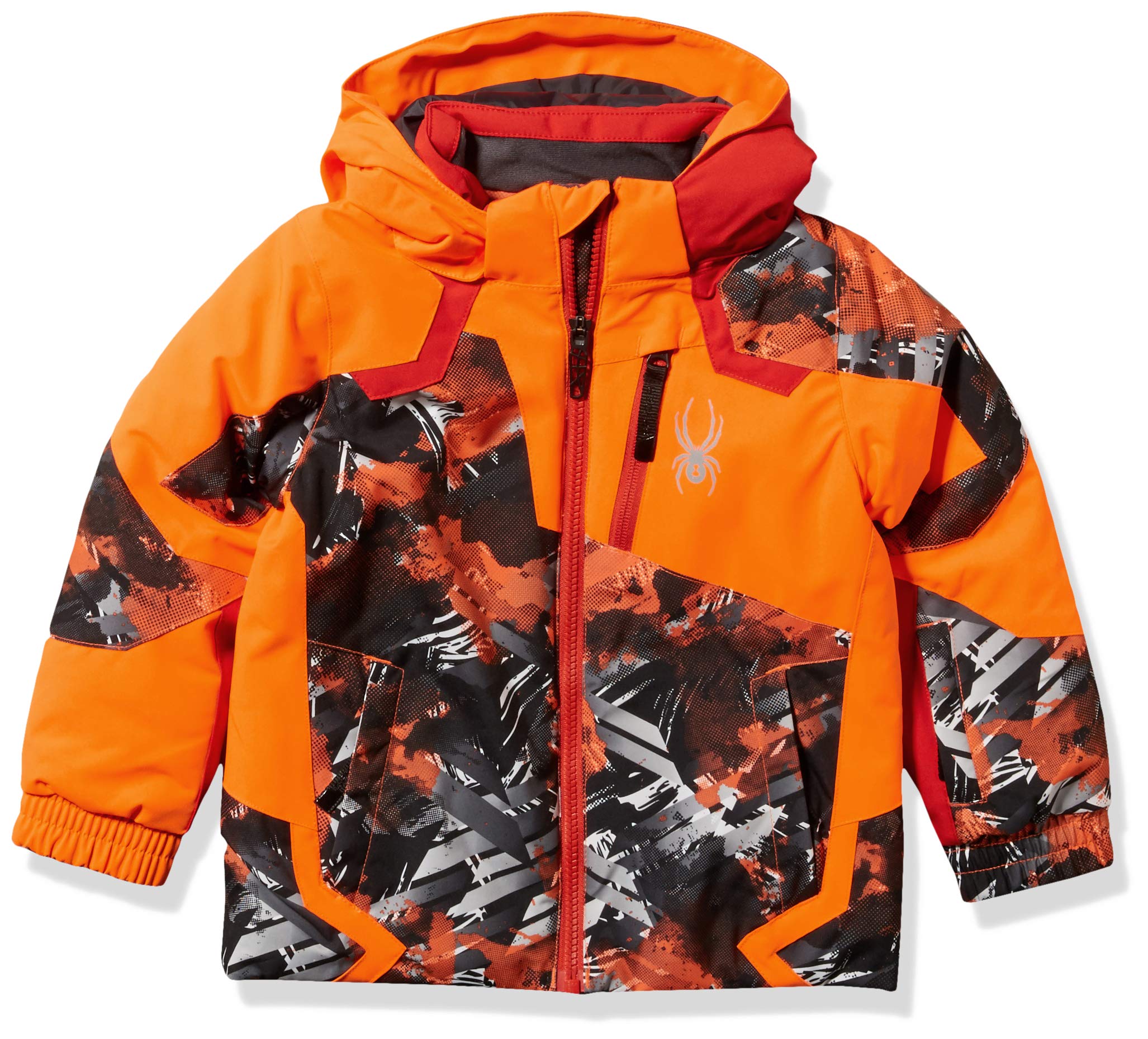 Spyder Boys' Mini Leader Ski Jacket - Waterproof Insulated Winter Jacket for Kids - Perfect for Snowboarding, Skiing & Cold Weather Outdoor Activities