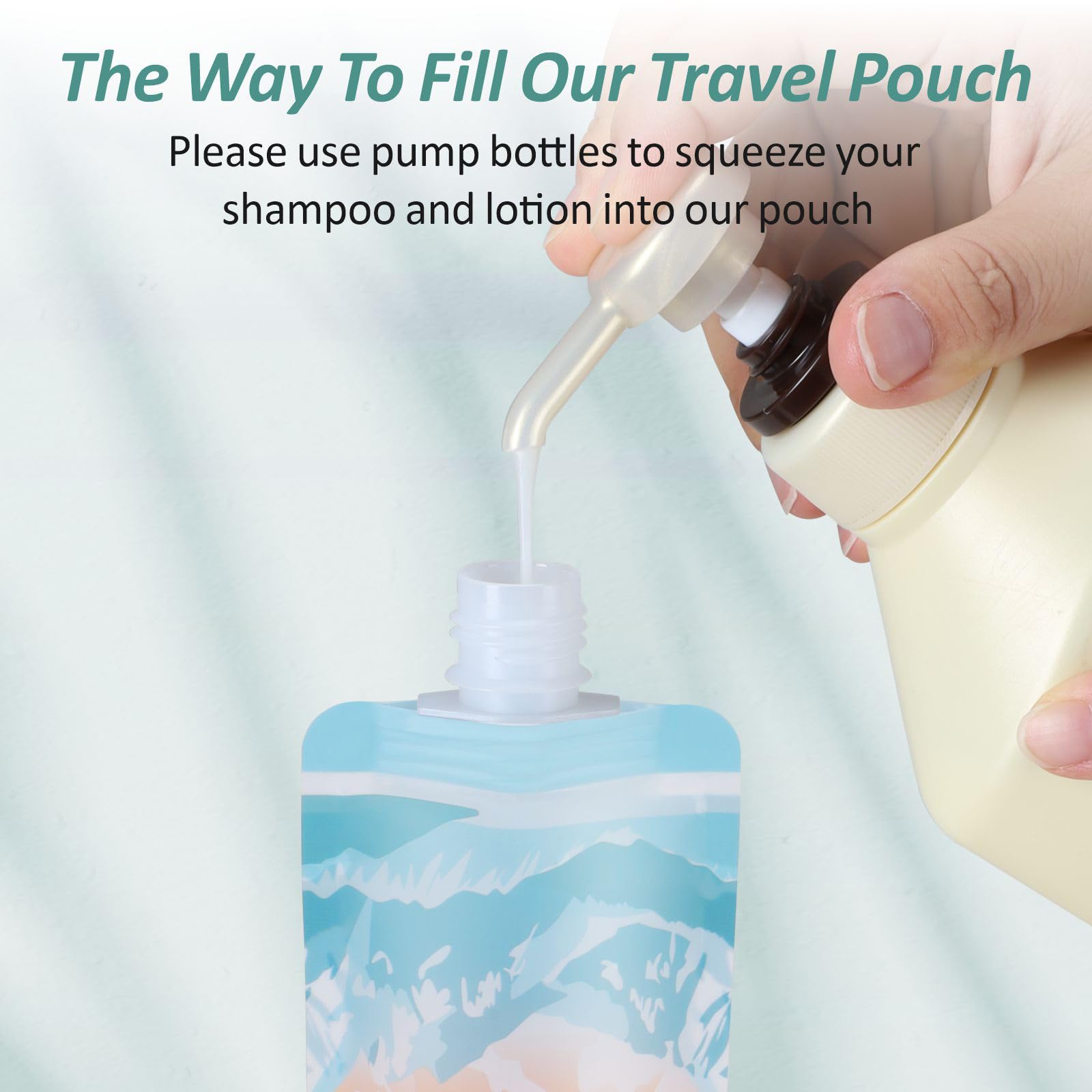 PACKISM 15-Pack 3oz Leak-Proof TSA Approved Travel Toiletry Bottles - Slim & Lightweight Space-Saving Containers for Shampoo, Conditioner, Lotion & Body Wash - Perfect for Air Travel, Camping & Gym Use