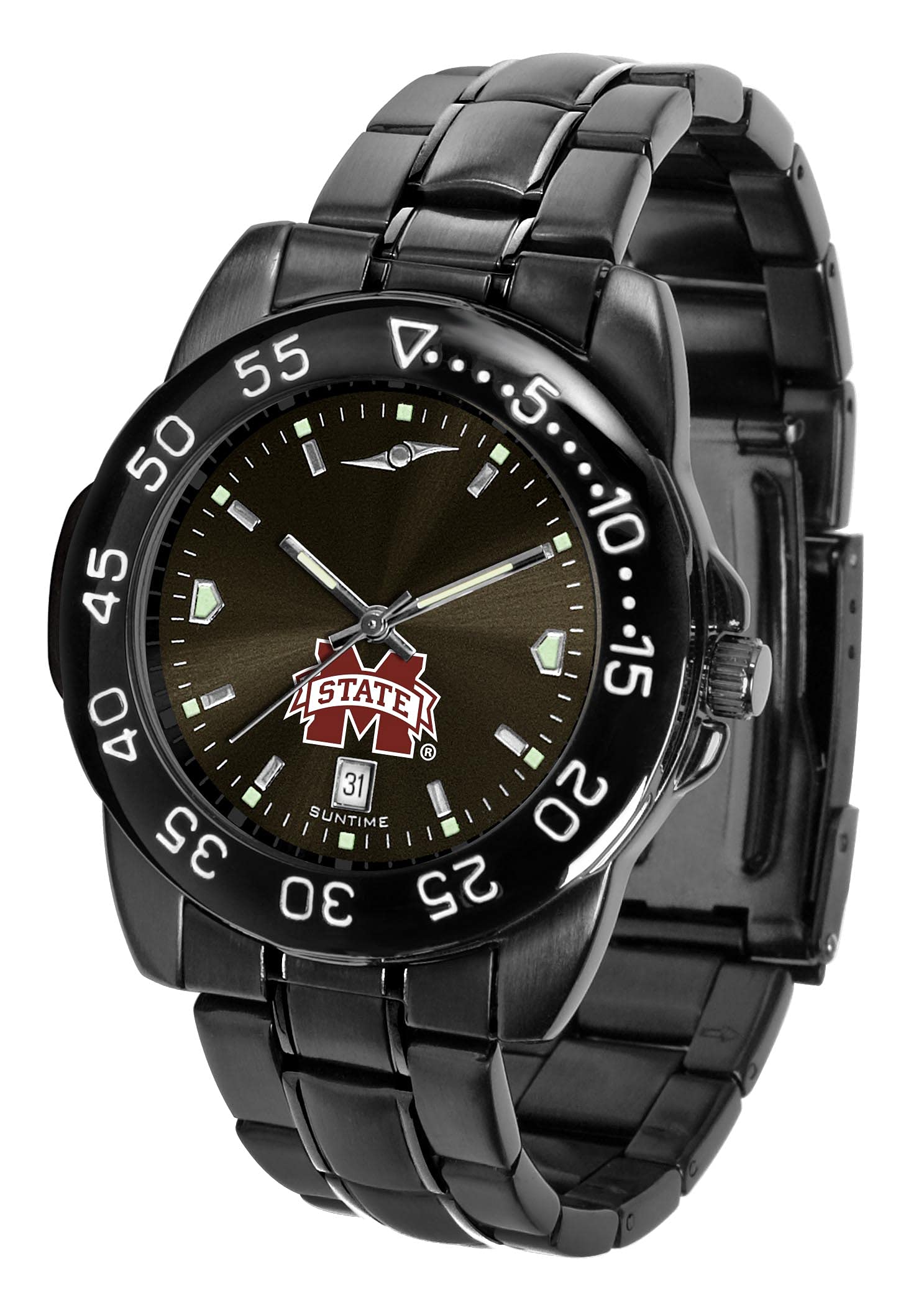 SunTime Men's Fantom Quadrant Collegiate Sport Watch - Waterproof Digital Chronograph with Date Display, Alarm & Stopwatch - Perfect for Running, Gym Workouts & Outdoor Activities