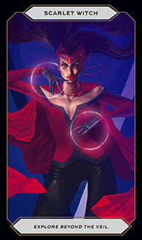 Marvel Oracle Deck - 78 Cards for Divination & Fortune Telling | Perfect for Tarot Readers, Spiritual Guidance & Meditation | Gift for Marvel Fans & Collectors