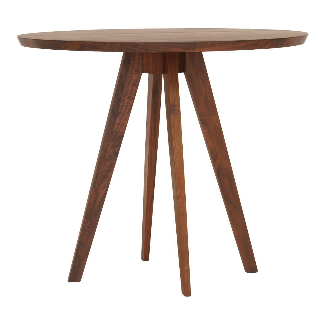 Round Dining Table - Modern Wooden 48 Inch Kitchen Table for Small Spaces - Perfect for Breakfast Nook, Apartment Dining, and Cozy Family Meals
