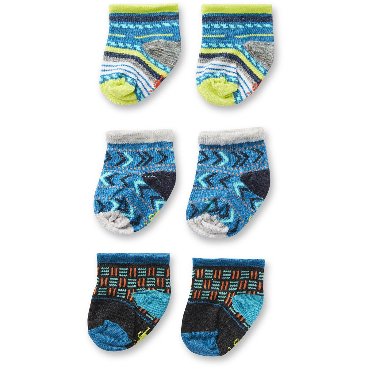 Soft Baby Bootie Socks Trio Gift Set - Warm Non-Slip Infant Socks for Newborns & Toddlers - Perfect for Gifts, Photo Shoots & Everyday Comfort