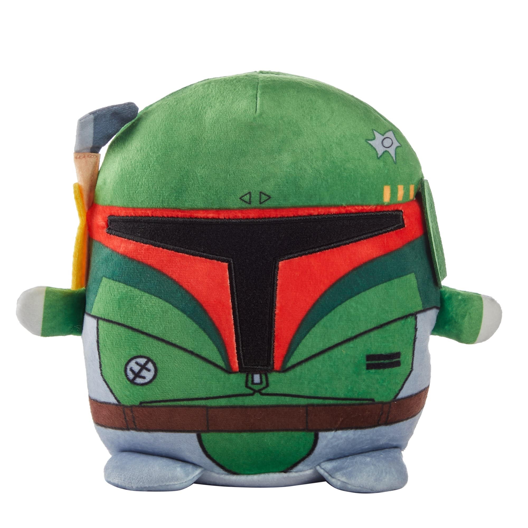 Star Wars Boba Fett 10-inch Plush Toy - Soft Cuddly Collectible Pillow Doll for Kids & Adults | Perfect Gift for Fans Ages 3+ | Great for Bedroom Decor, Movie Nights & Star Wars Collections