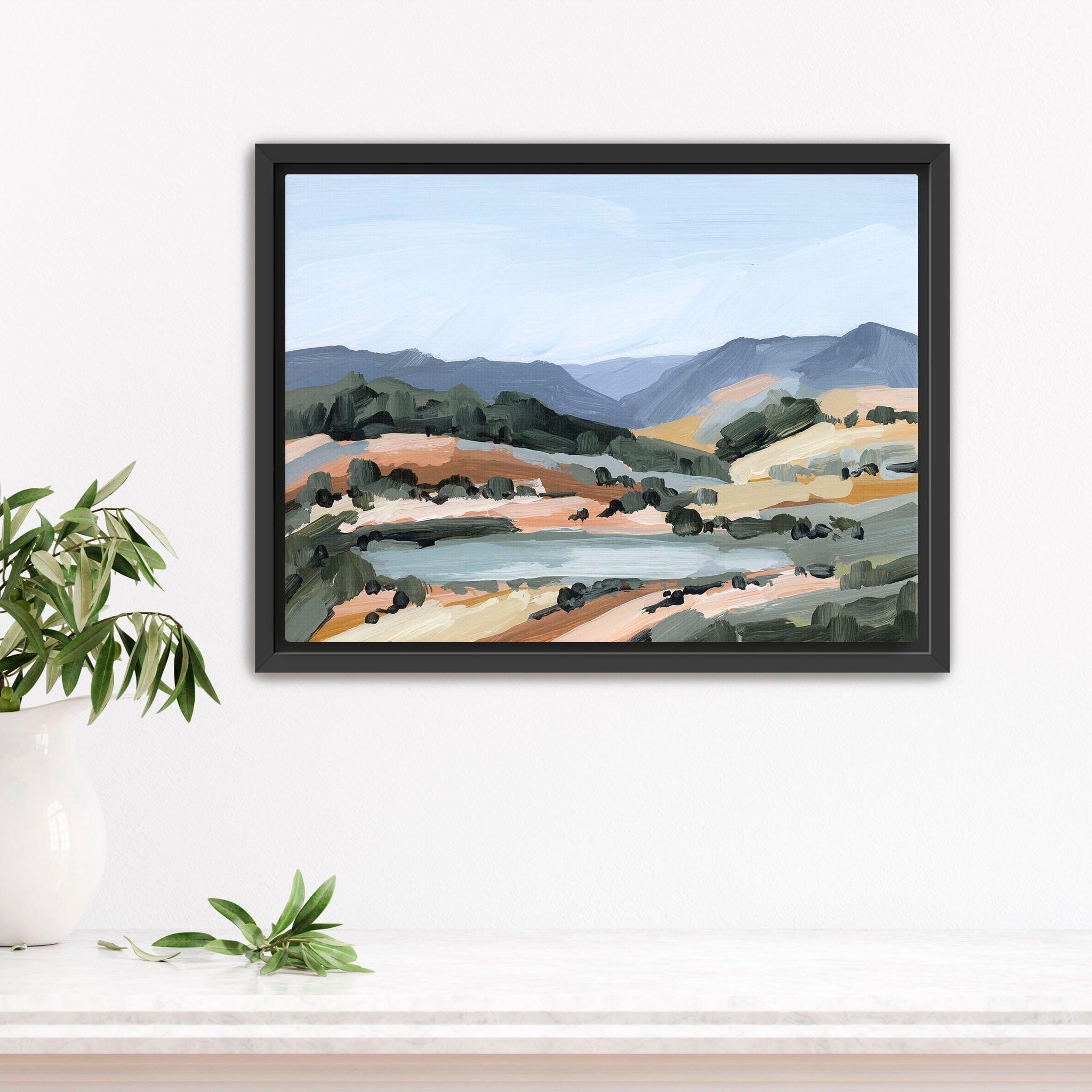 View from Here Art Print - Stunning Landscape Wall Decor for Living Room, Bedroom & Office | Perfect Gift for Home & Interior Design