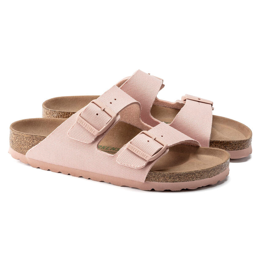Birkenstock Arizona Vegan Sandals for Women - Light Pink | Comfortable & Stylish Footwear for Casual Outings, Beach Trips, and Everyday Wear