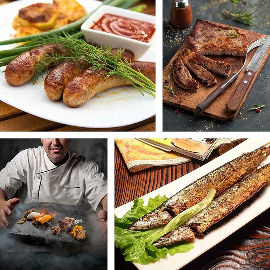 Portable Smoking Gun with Hose & Dome - Handheld Wood Smoke Infuser for Meat, Salmon, Cocktails, Cheese - Perfect for BBQ, Grilling & Home Kitchen Use