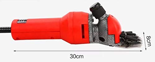 TOPCHANCES 750W Electric Sheep Shears - Professional 220V Livestock Grooming Clippers with 9-Toothed Curved Blade for Goats, Sheep & Farm Animals - Perfect for Wool Trimming, Animal Shaving & Farm Maintenance