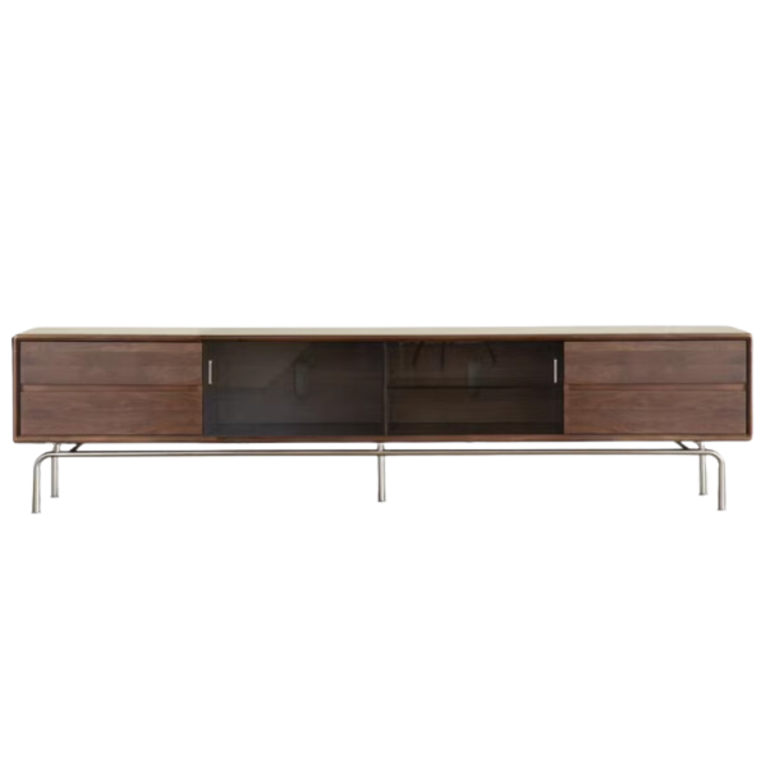 out of stock 86.6х13.7х20 inch/ 220х35х51.5сm/ Rich dark Walnut color/ TV cabinet