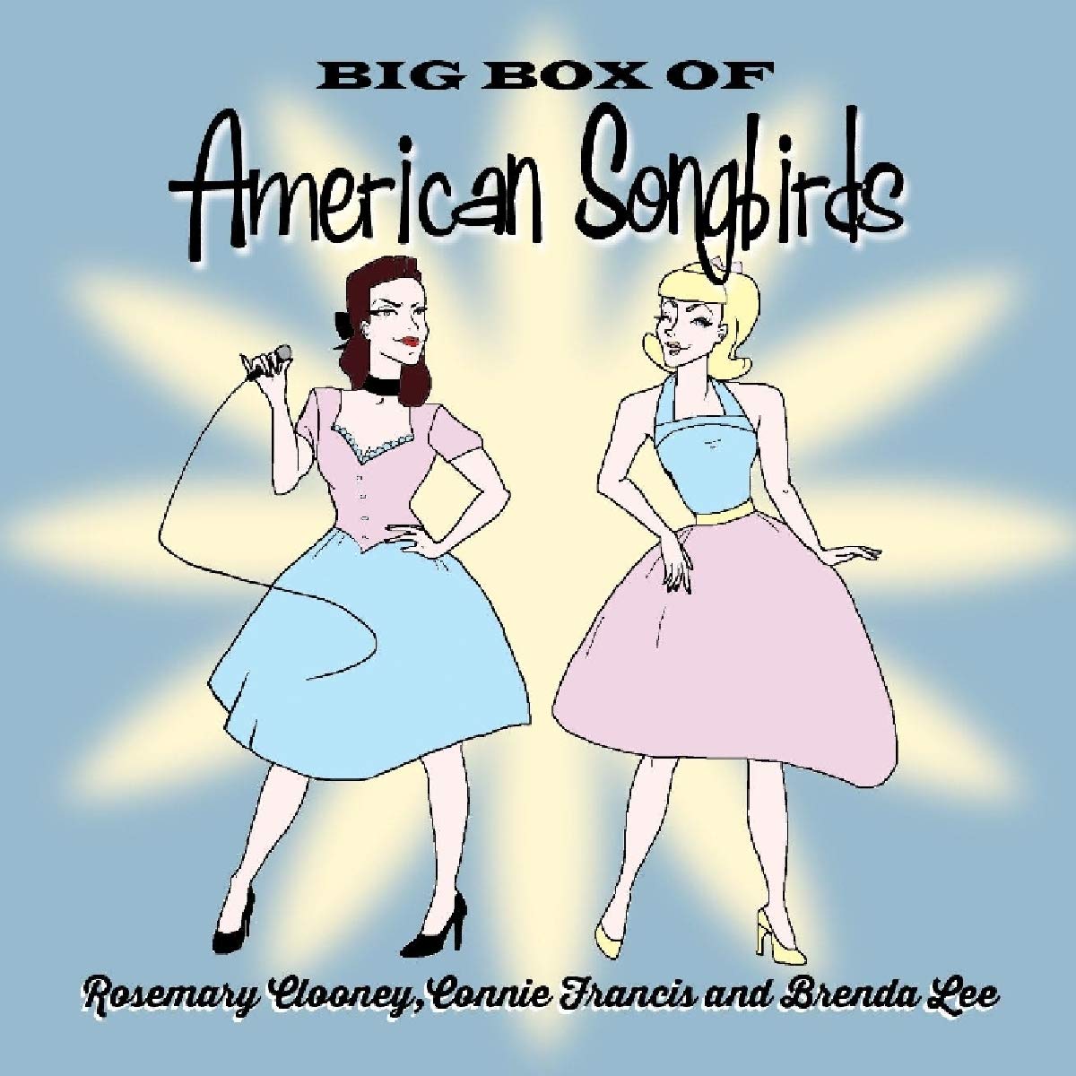 Big Box Of American Songbirds - Various Artists | Classic Folk & Country Music Collection for Relaxation, Road Trips & Home Decor