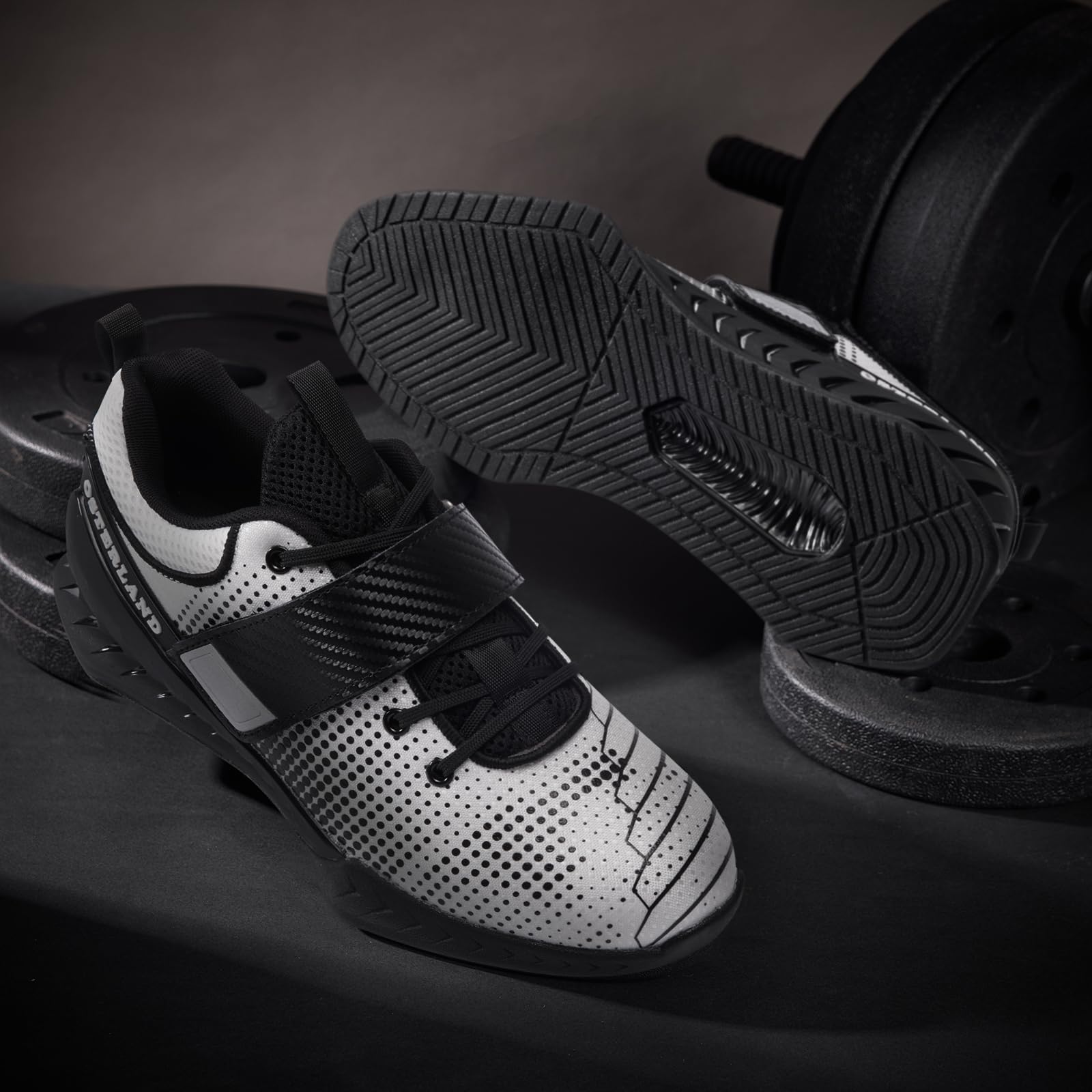 Osterland Weightlifting Shoes for Men & Women - Powerlifting, Crossfit Training, Deadlifting & Squat Shoes - Non-Slip Gym Footwear for Heavy Lifting Workouts | Perfect for Weight Training, Strength Exercises & Competition Lifting
