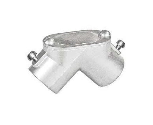 90 Degree Combination Pull Elbow - High-Quality Stainless Steel Pipe Fitting for Plumbing, HVAC, and Industrial Applications - Perfect for Tight Spaces and Angle Adjustments