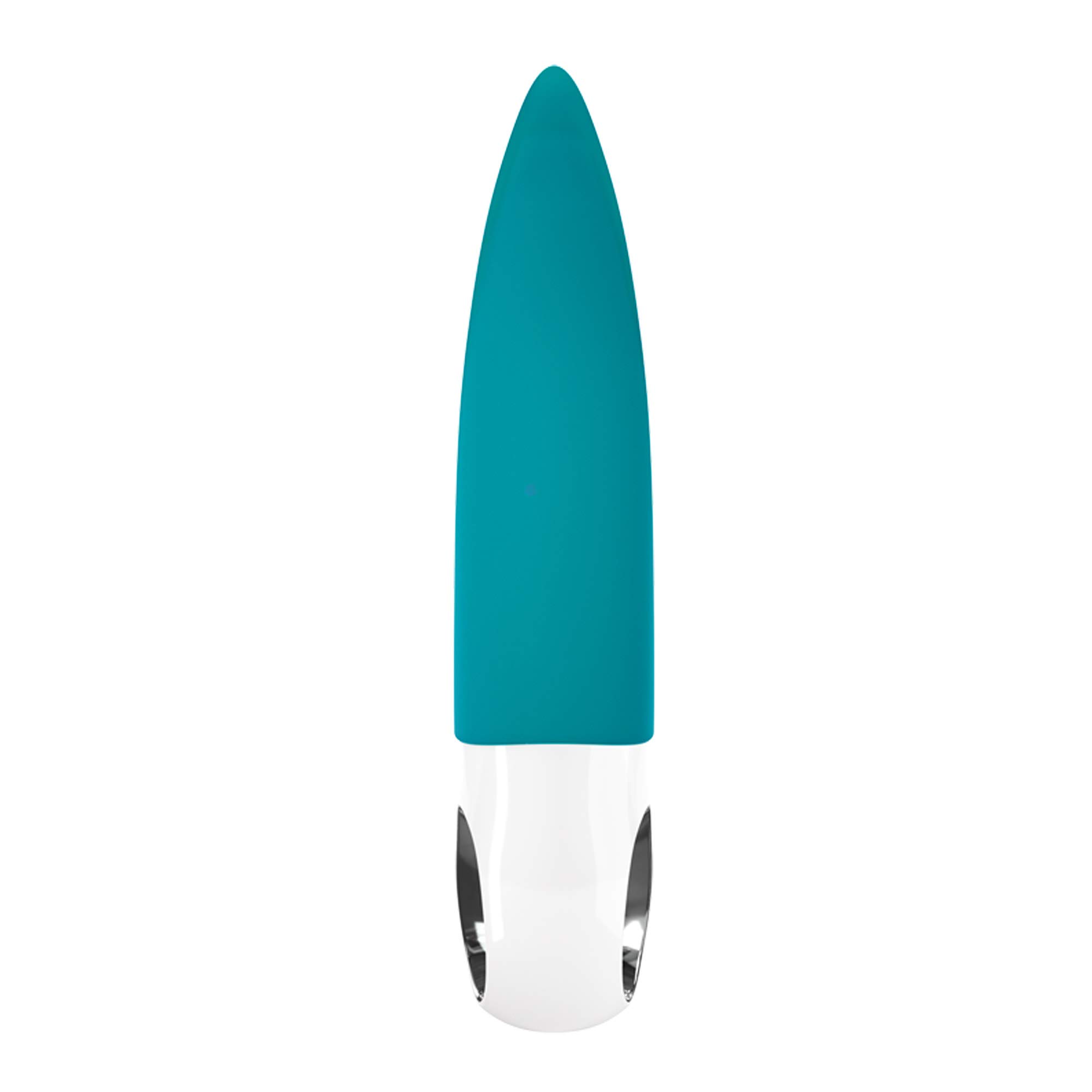 Premium Rechargeable Silicone Vibrator - FUN FACTORY G5 Series Luxury Dildo for Women & Men | Waterproof, Body-Safe Adult Toy for Couples & Solo Play | Perfect for Sensual Massage, Foreplay & Intimate Moments (Volta Petrol)