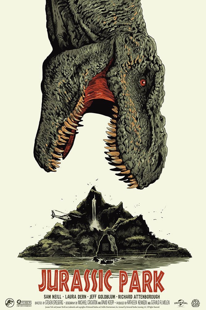Jurassic Park Graphic Novel by Francesco Francavilla - Dinosaur Adventure Comic Book for Adults & Teens - Perfect for Collectors, Gifts, and Fans of Sci-Fi Thrillers