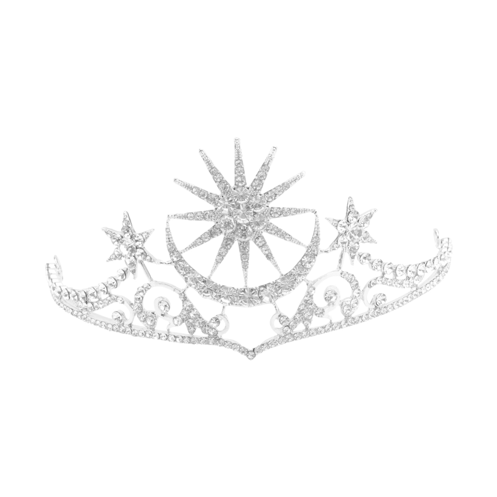 Elegant Rhinestone Wedding Tiara for Women – Bridal Hair Accessory for Bride, Bridesmaids & Special Occasions