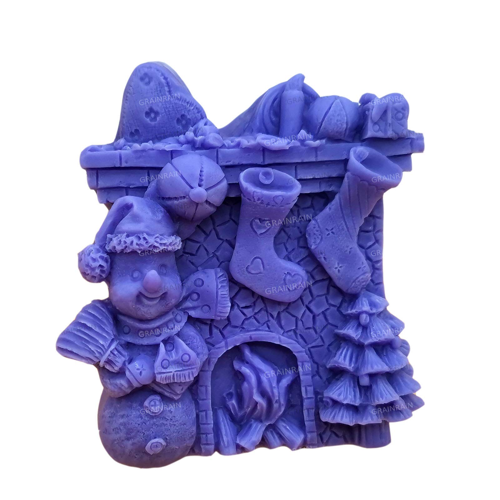 Santa Claus Silicone Soap Molds for DIY Soap Making, Resin Crafts, Candle Making - Christmas Gift, Holiday Decor (12356-1) - Perfect for Christmas Crafts, Homemade Soap Gifts & Holiday DIY Projects