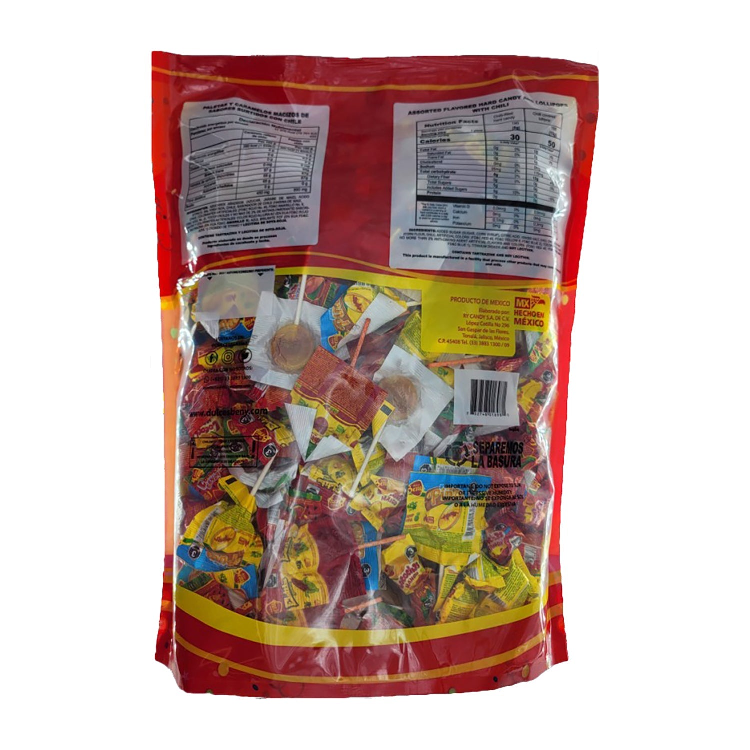 Beny Dried Pineapple with Chile - 10lb Resealable Bag | Sweet & Spicy Snack for Parties, Hiking & Healthy Eating