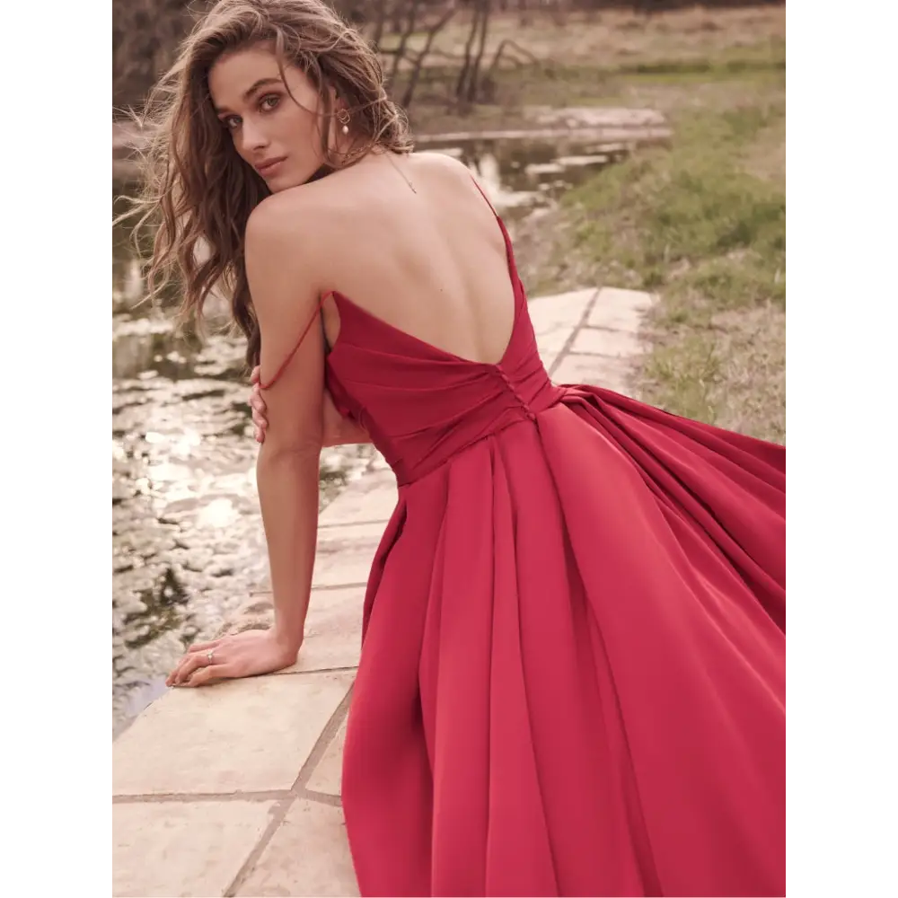Maggie Sottero Scarlet Lace Wedding Dress - Elegant A-Line Gown for Brides, Church Ceremony & Formal Reception