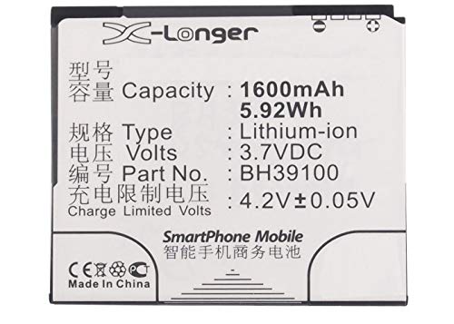 HTC Radar Battery 1600mAh Li-Ion - Long Lasting Power for Travel & Work