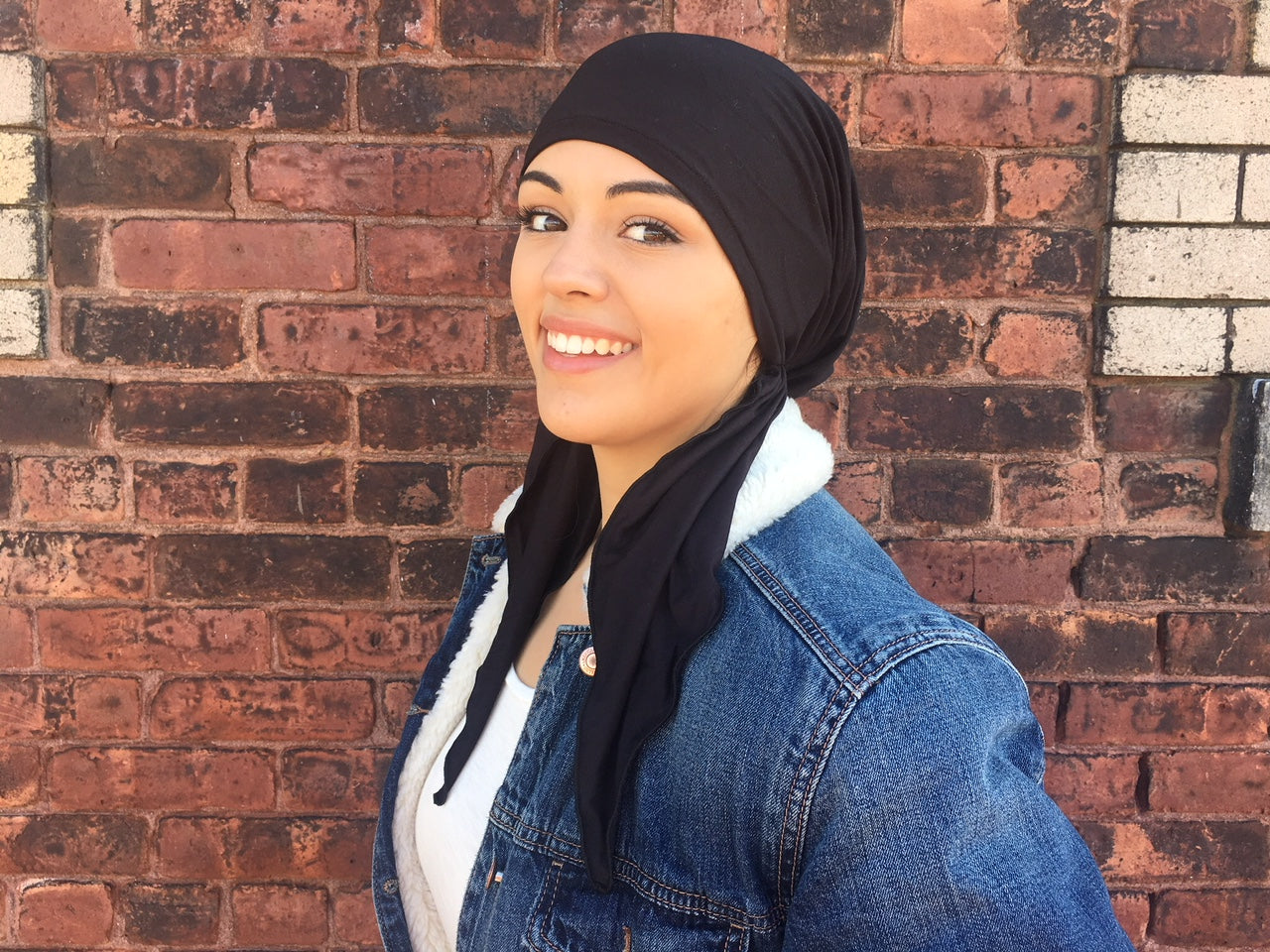 Non-Slip Bamboo Head Scarf for Women - Eco-Friendly Pre-Tied Hair Wrap | Perfect for Yoga, Running, Travel & Everyday Style